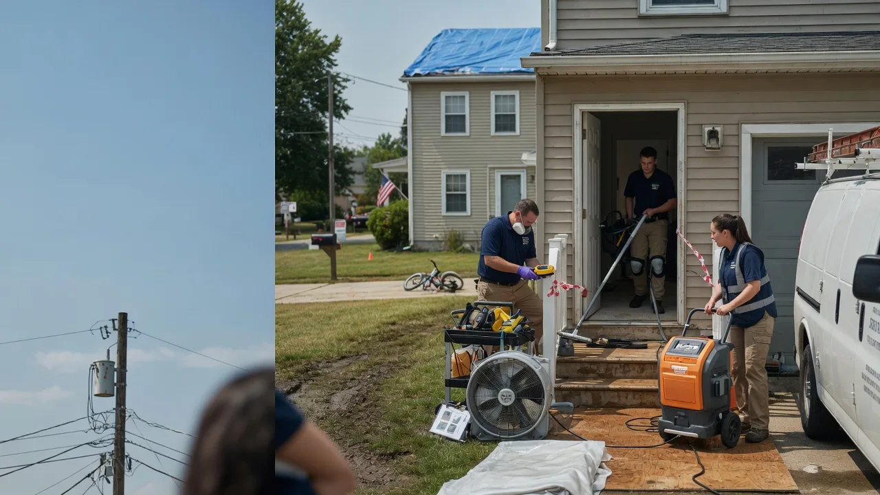 Water Damage Repair in Paris, OH near me